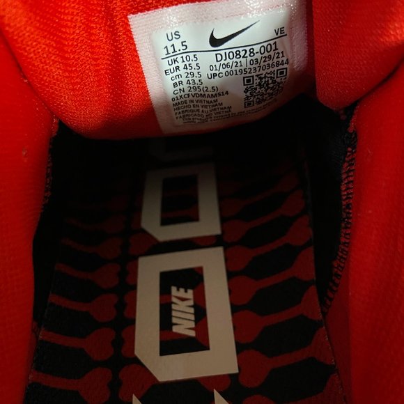 Nike Zoom Pegasus 38 Georgia Bulldogs UGA Dawgs Shoes Mens DJ0828-001 NEW - Picture 15 of 16